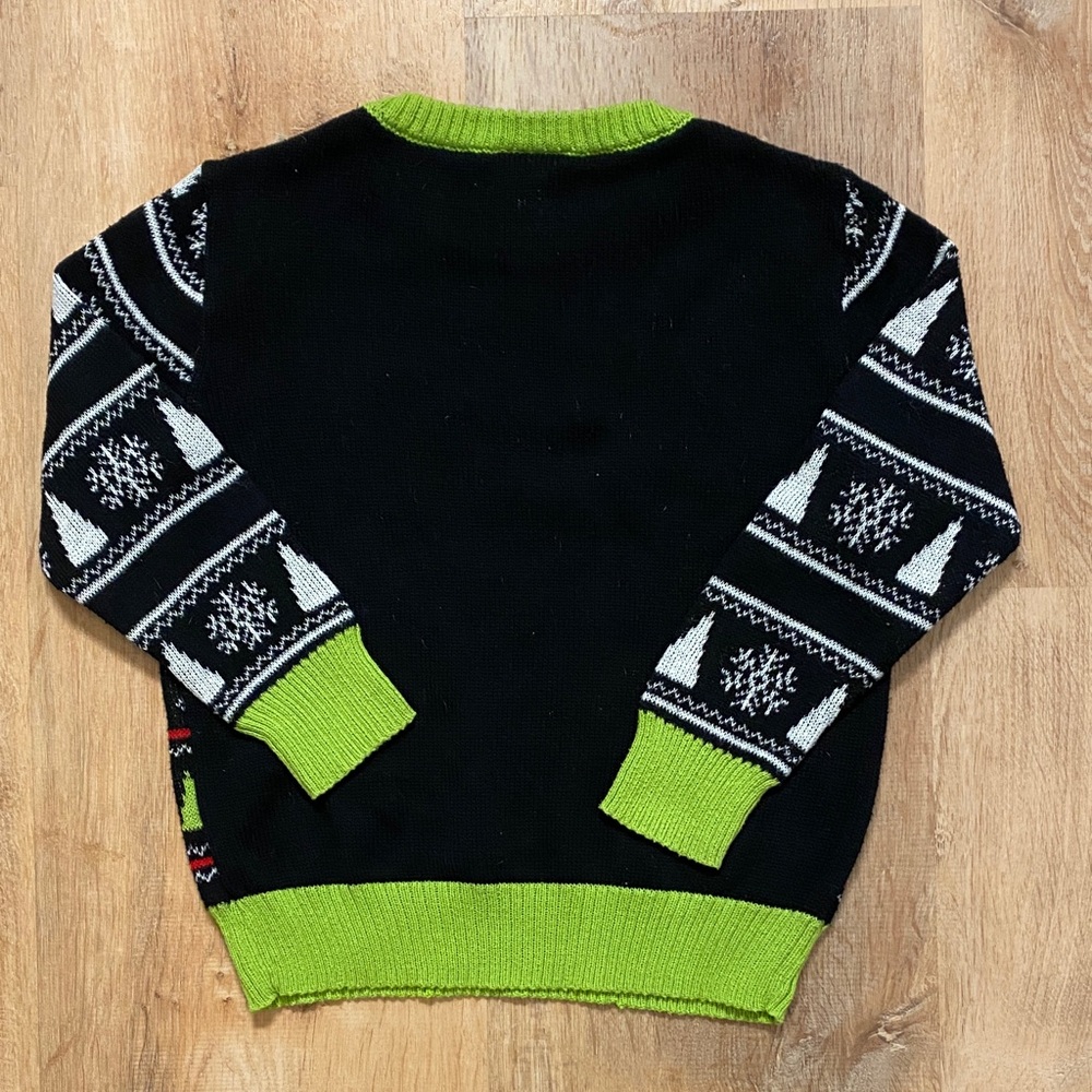 Toddler Boys The Grinch “Define Naughty” Christmas Sweater - Size 5T - Picture 4 of 4